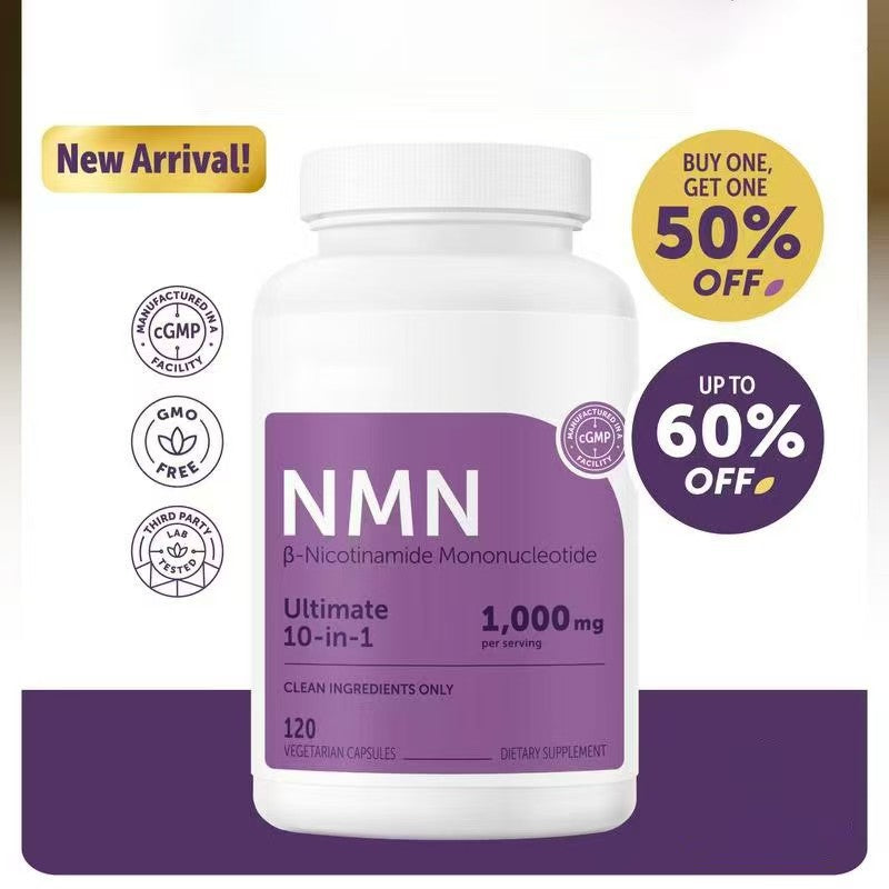 VitalityBoost NMN 1000mg — β-Nicotinamide Mononucleotide