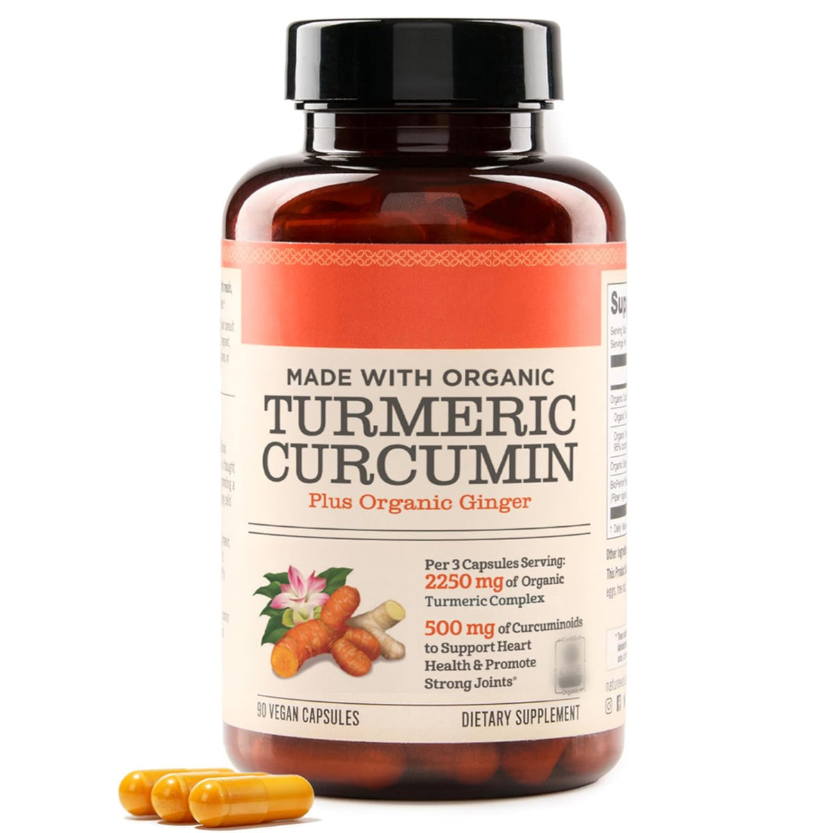 Curcumin Capsules Cross-Border Tk Us Independent Site Mexico Ginger Turmeric Root Curcumin Black Pepper Extract