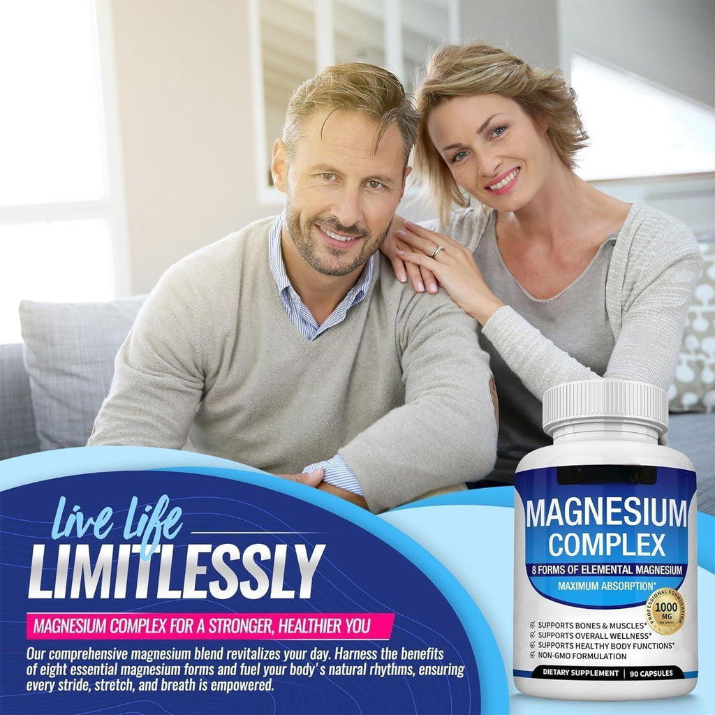 Magnesium Glycinate Magnesium Malate Magnesium Citrate Compound Capsules