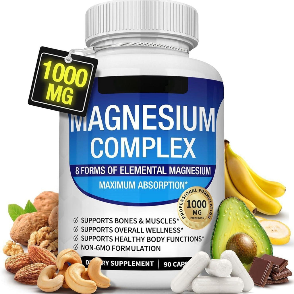 Magnesium Glycinate Magnesium Malate Magnesium Citrate Compound Capsules
